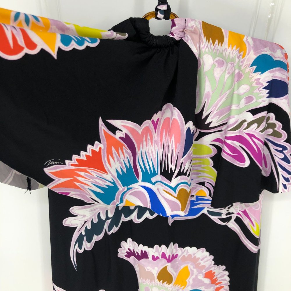 Trina Turk Floral Halter Swim Coverup Dress XS - Picture 5 of 12